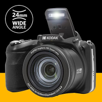 KODAK Pixpro Astro Zoom AZ426 - Digitální fotoaparát typu Bridge, 42x optický zoom, 24mm širokoúhlý záběr, 20 Mpx, 3 LCD, Full H